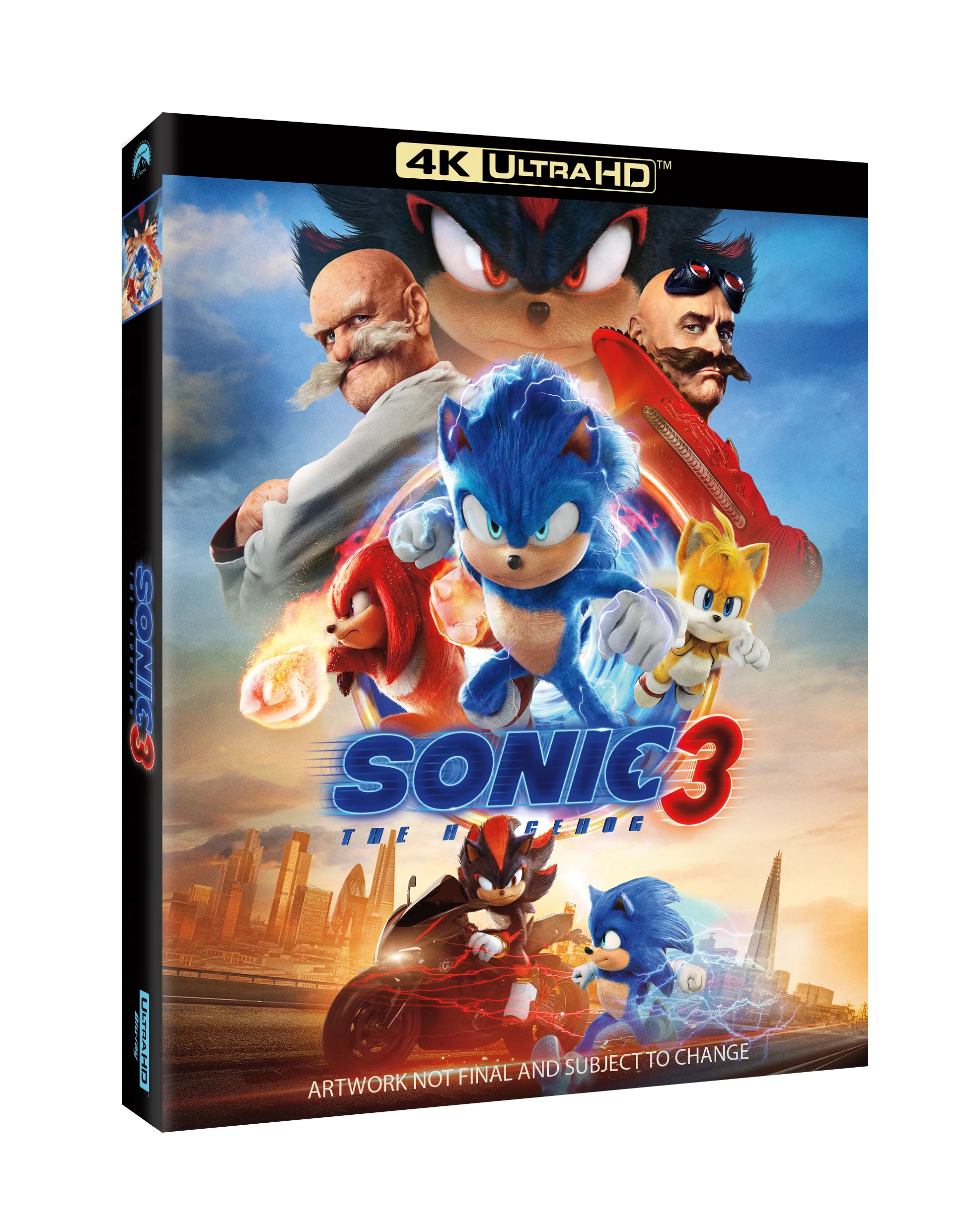 SONIC THE HEDGEHOG 3 - 4K Blu-Ray - Standard v:3762948