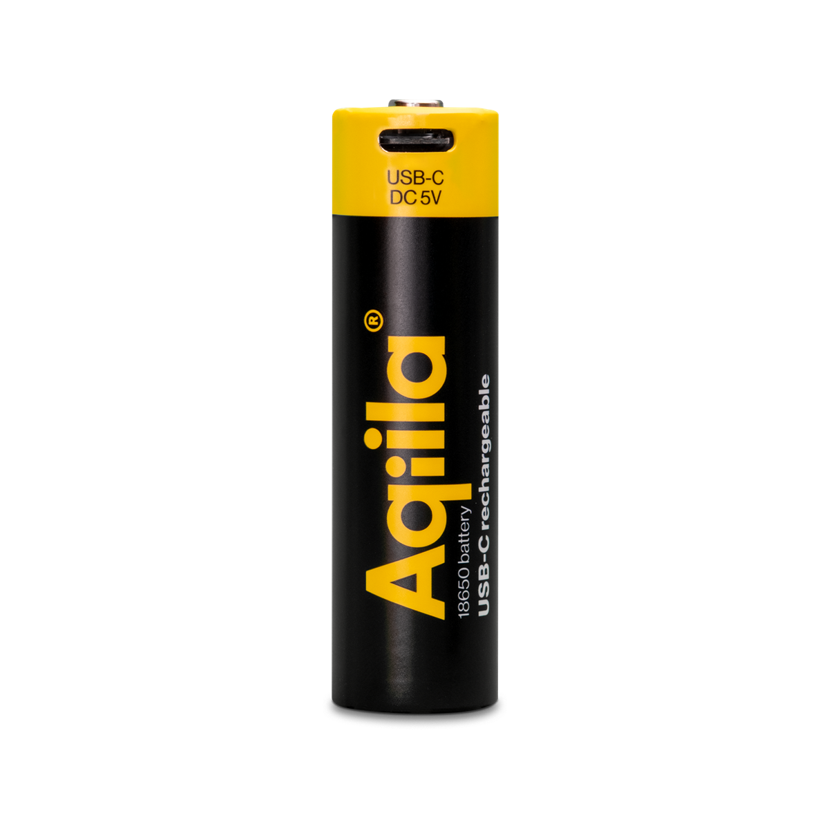 Aqiila – USB-C Oppladbart Batteri – 18650 – 2000 mAh – 1-pakning v:3576482