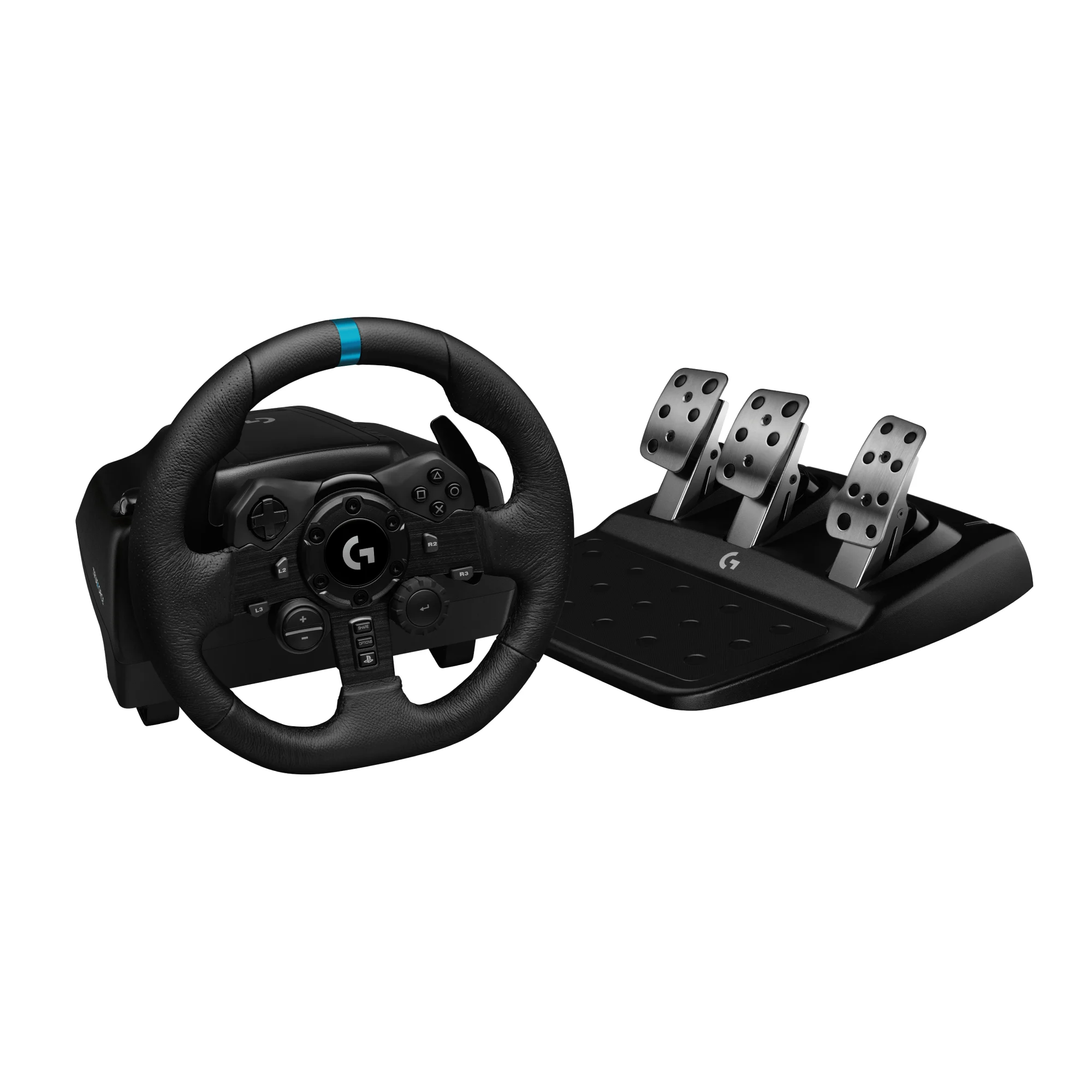 Logitech – G923 Driving Force Racing for PS5, PS4 og PC – Gratis frakt v:4504978 Logitech – G923 Driving Force Racing for PS5, PS4 og PC – Gratis frakt v:4504978