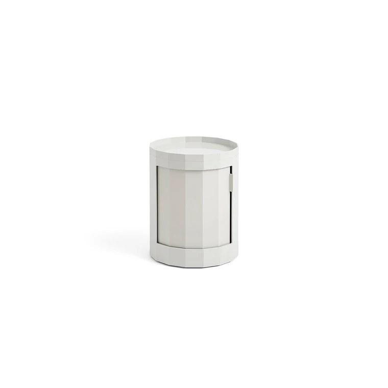 HAY – Facet Skap Lavt 49 cm (Disgrå) – Grey – One Size – Gratis frakt v:2834650