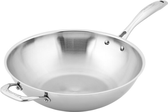 Scanpan - STS Wok - Induksjon - 32 cm - Rustfritt Stål - Gratis frakt v:9475501