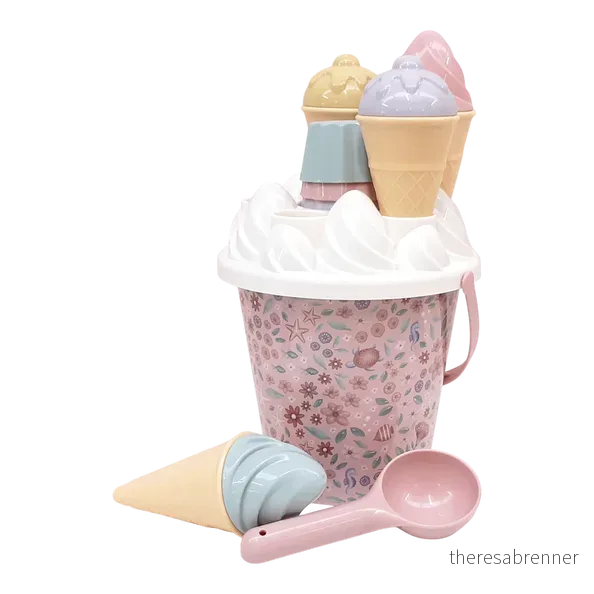 Little Dutch - Icecream Bucket-set 14 pcs Dreamy Mermaid (2016377) v:2147686