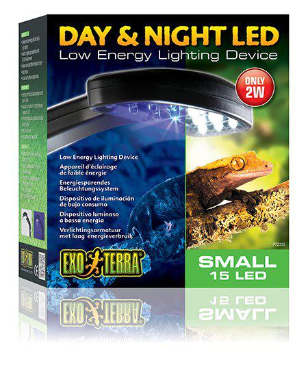 Exo Terra - Day & Night Led 2W 14 White/1 Blue Led - (205.2905) - Gratis frakt v:1696492