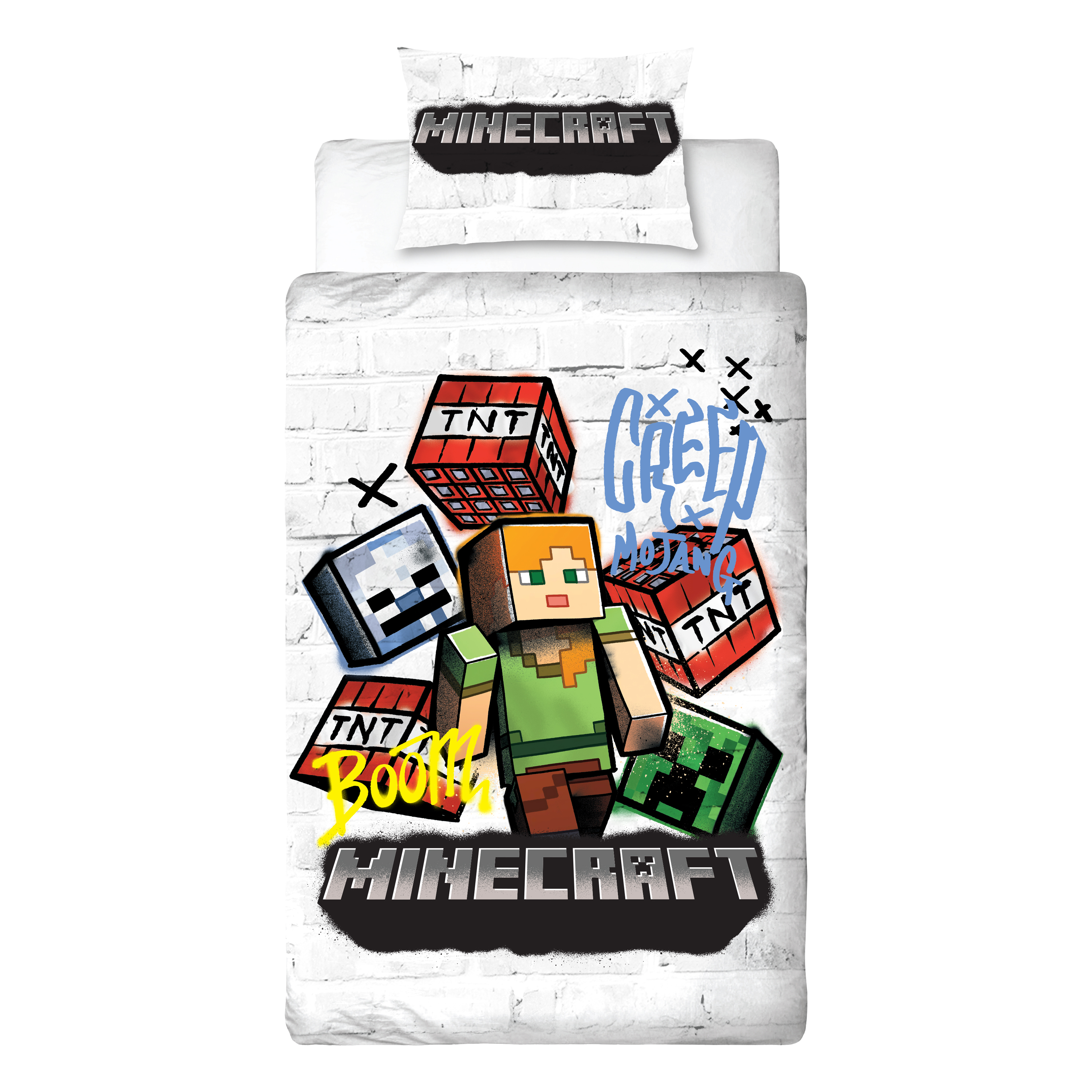 Minecraft – Adult Bedding Set 140×200 (MNC743) v:2982581 Minecraft – Adult Bedding Set 140×200 (MNC743) v:2982581