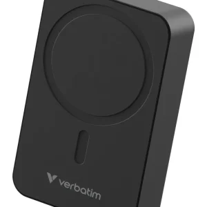 Verbatim – Charge ´n´ Go Essentials Power Bank Magnetic Wireless 20000 mAh Black v:3802317 Verbatim – Charge ´n´ Go Essentials Power Bank Magnetic Wireless 20000 mAh Black v:3802317
