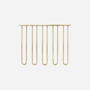 House Doctor – Stilio Glassrekke – 40×30 cm – Antikk Gull v:1060003