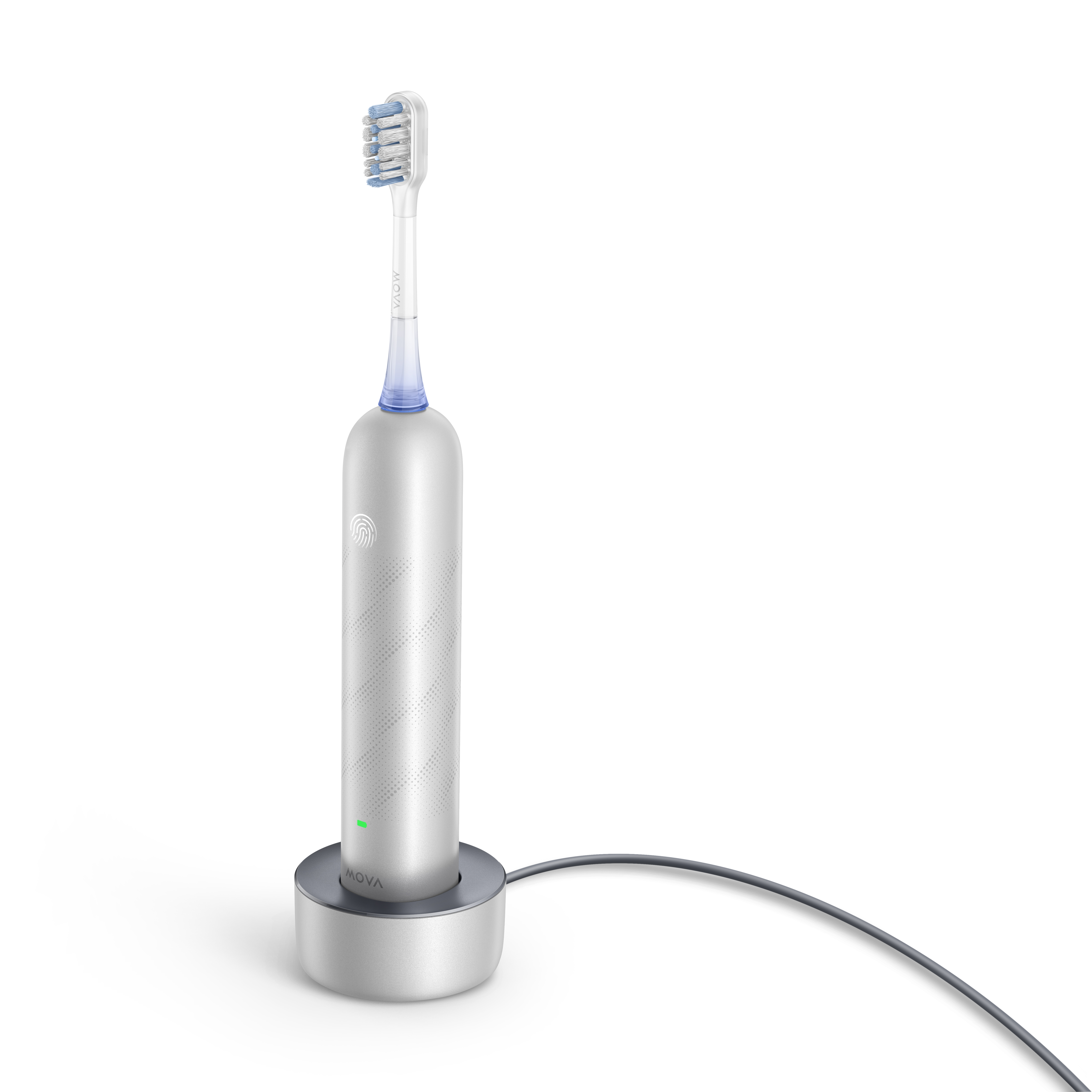 Mova – Fresh Pro – Smart Elektrisk Tannbørste – Sølv – Gratis frakt v:4727186 Mova – Fresh Pro – Smart Elektrisk Tannbørste – Sølv – Gratis frakt v:4727186
