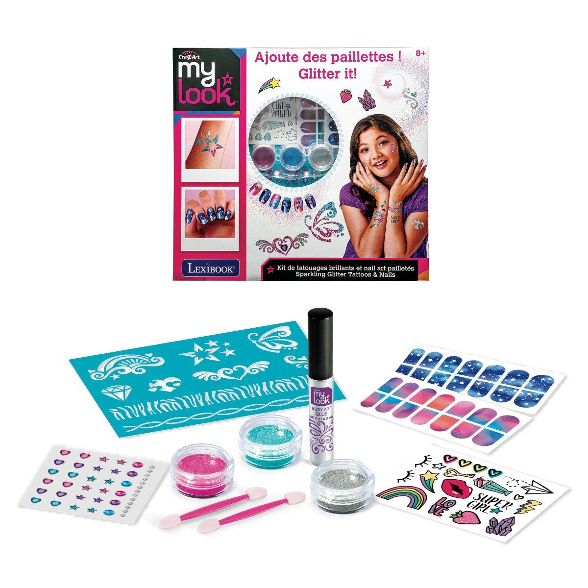 Cra-Z-Art – Sparkling Glitter Tattoos & Nails (CRSS16) v:8377508 Cra-Z-Art – Sparkling Glitter Tattoos & Nails (CRSS16) v:8377508