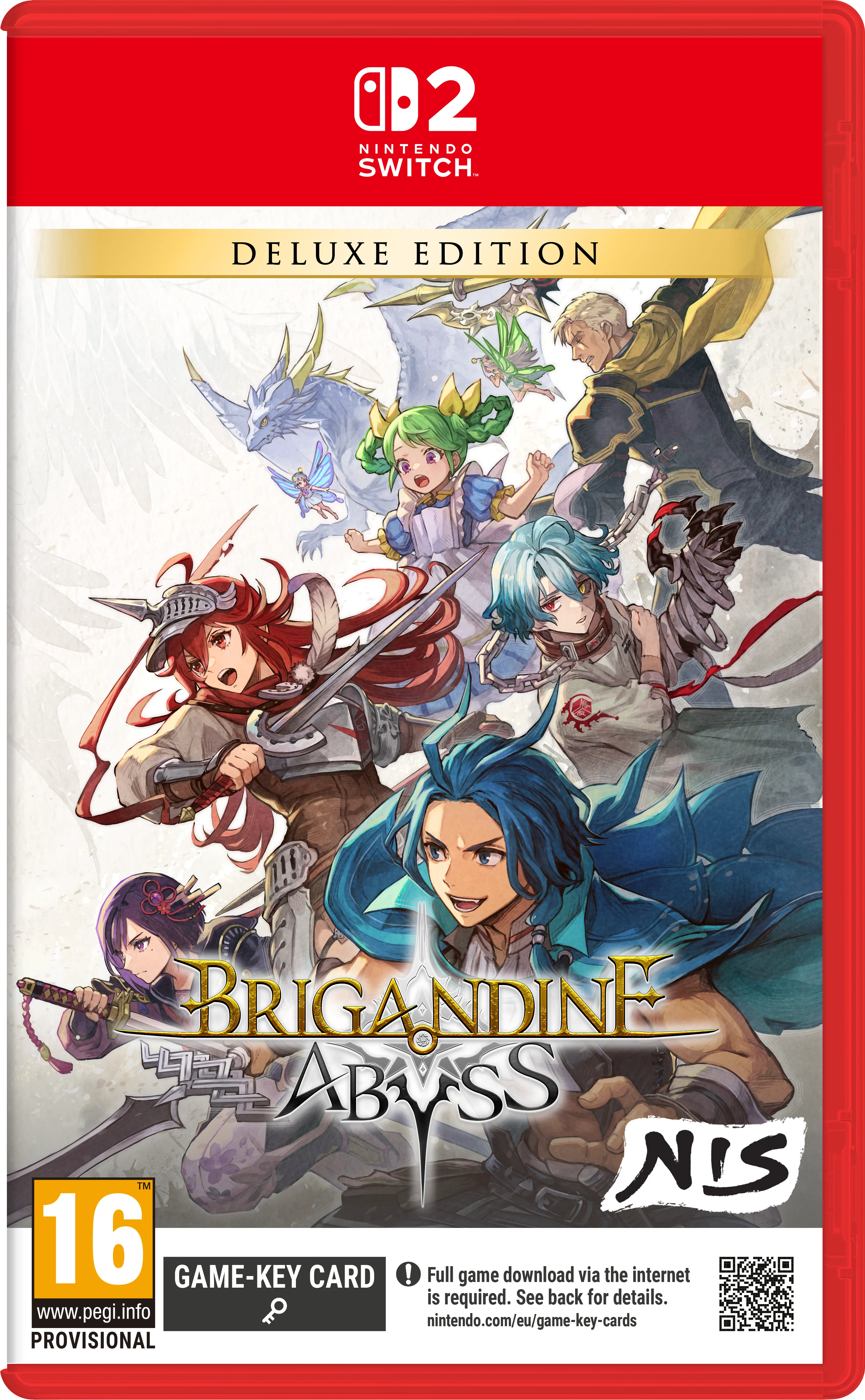 Brigandine Abyss (Deluxe Edition) - Nintendo Switch 2 - Engelsk - Deluxe Edition - Gratis frakt v:1128549