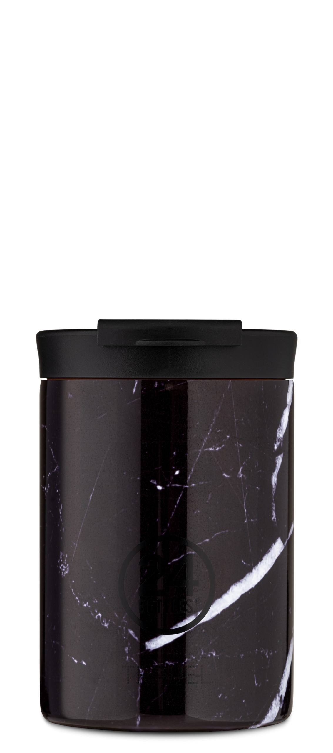 24 Bottles - Travel Tumbler 0,35 L - Black Marble (24B610) - Black Marble v:7590730