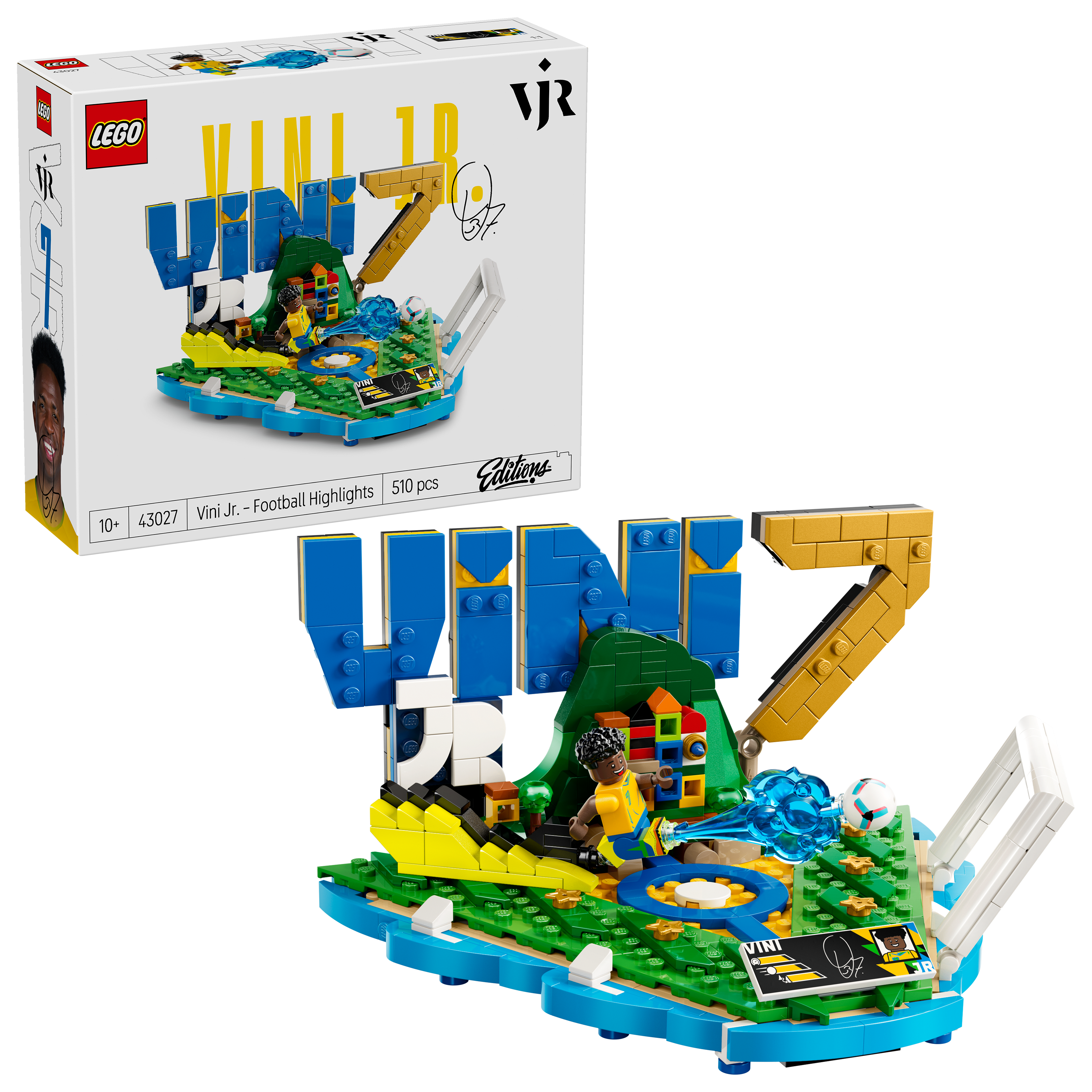 LEGO - Editions Football - Vini Jr. – fotball-høydepunkter (43027) v:3718219