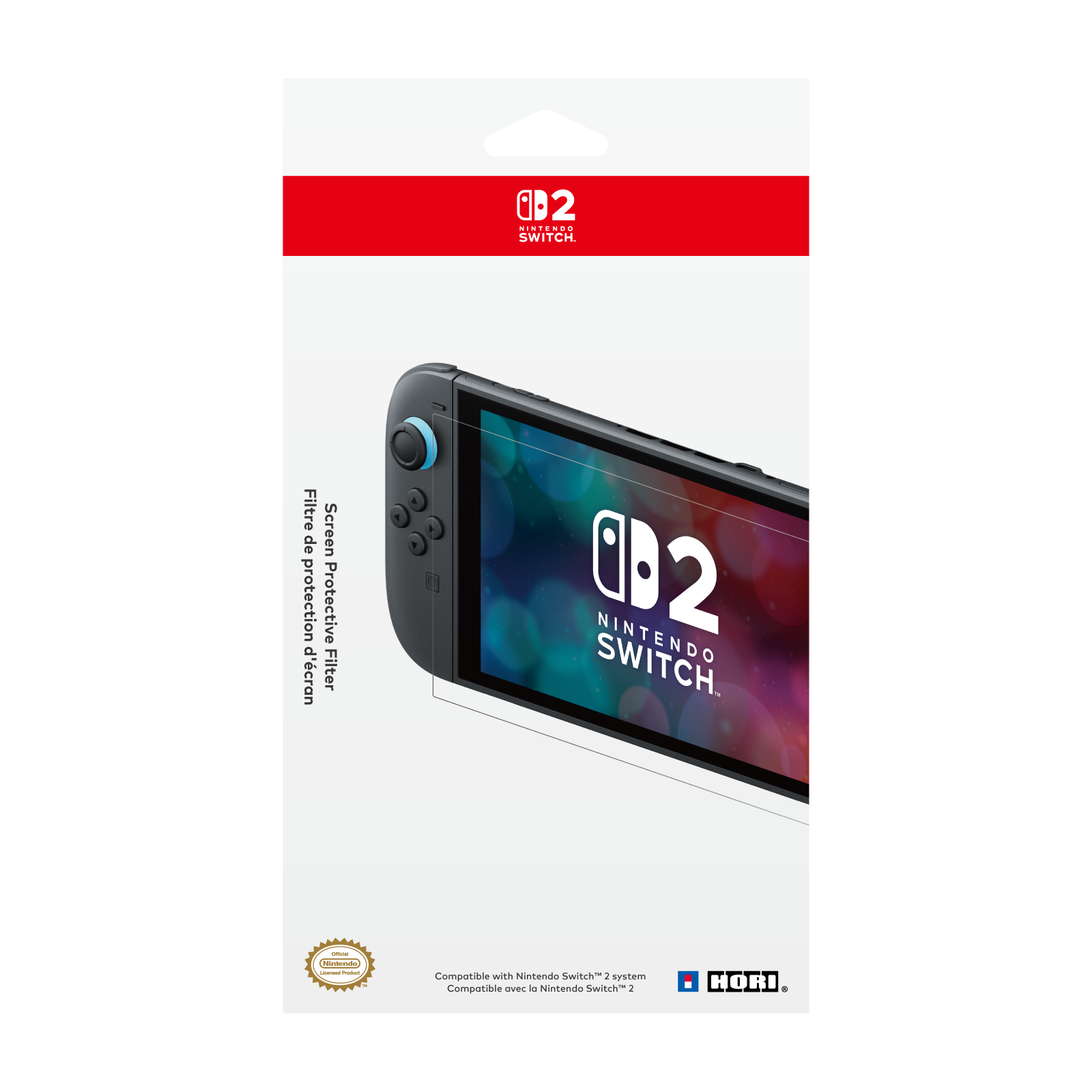 HORI - Screen Protective Filter for Nintendo Switch 2 - Transparent v:7800640