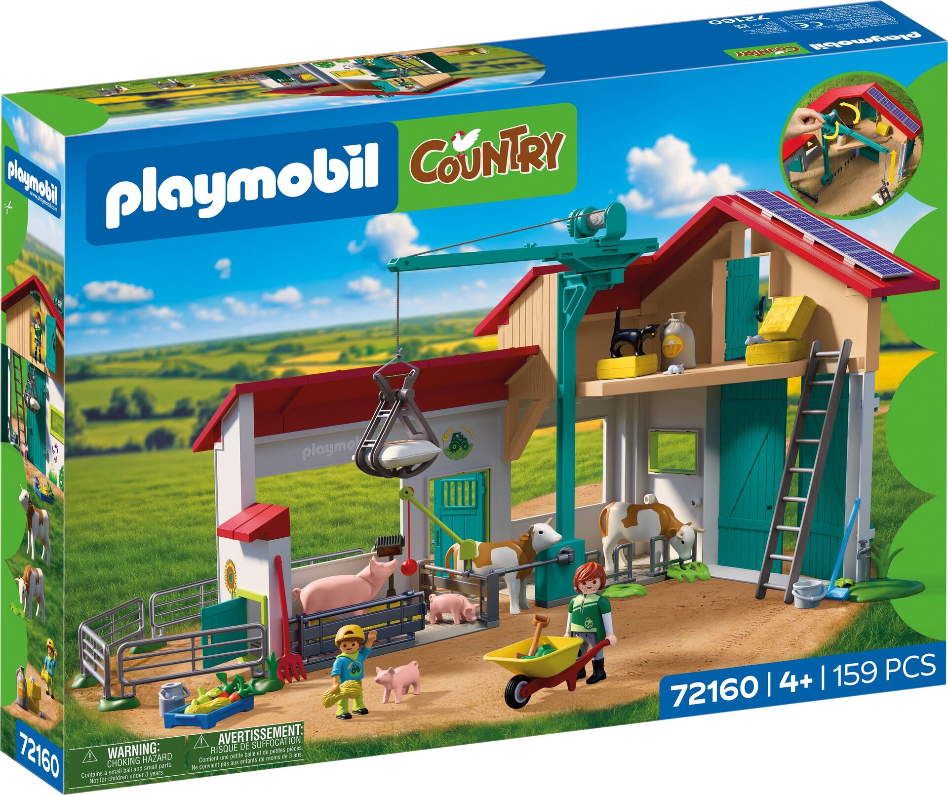 PLAYMOBIL - Large Farm (72160) - Gratis frakt v:1051154