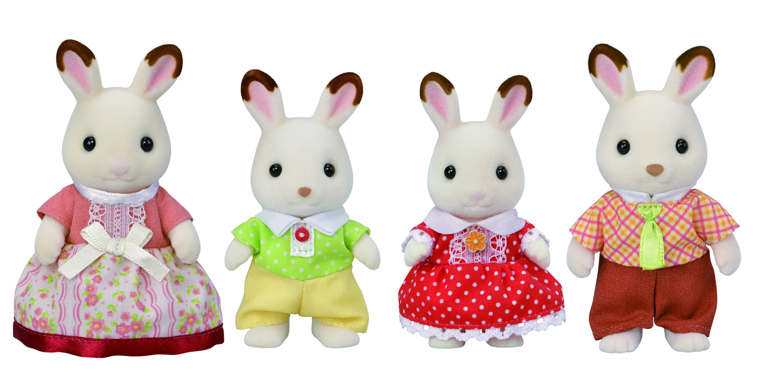 Sylvanian Families - Chocolate Rabbit Family (5655) v:8470810