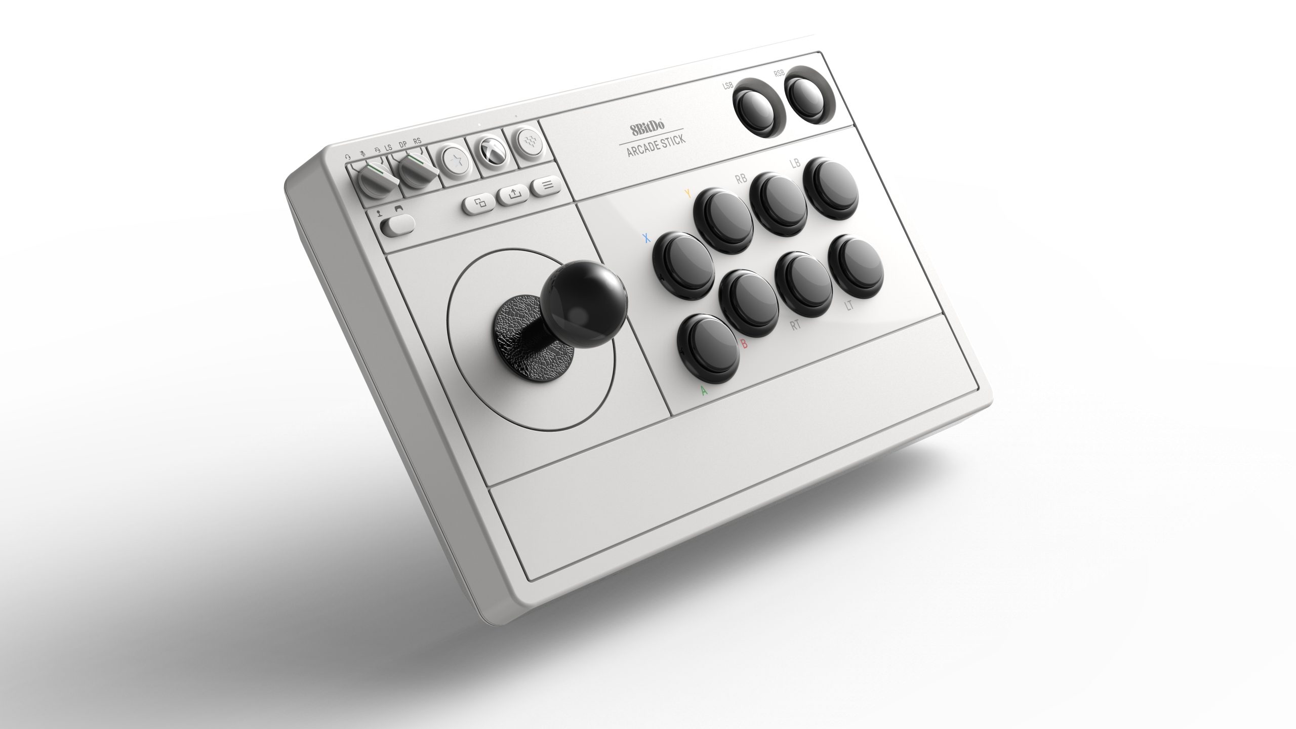 8BitDo Arcade Stick Xbox & PC White - Xbox Series X - Engelsk - Standard - White - Gratis frakt v:3335315