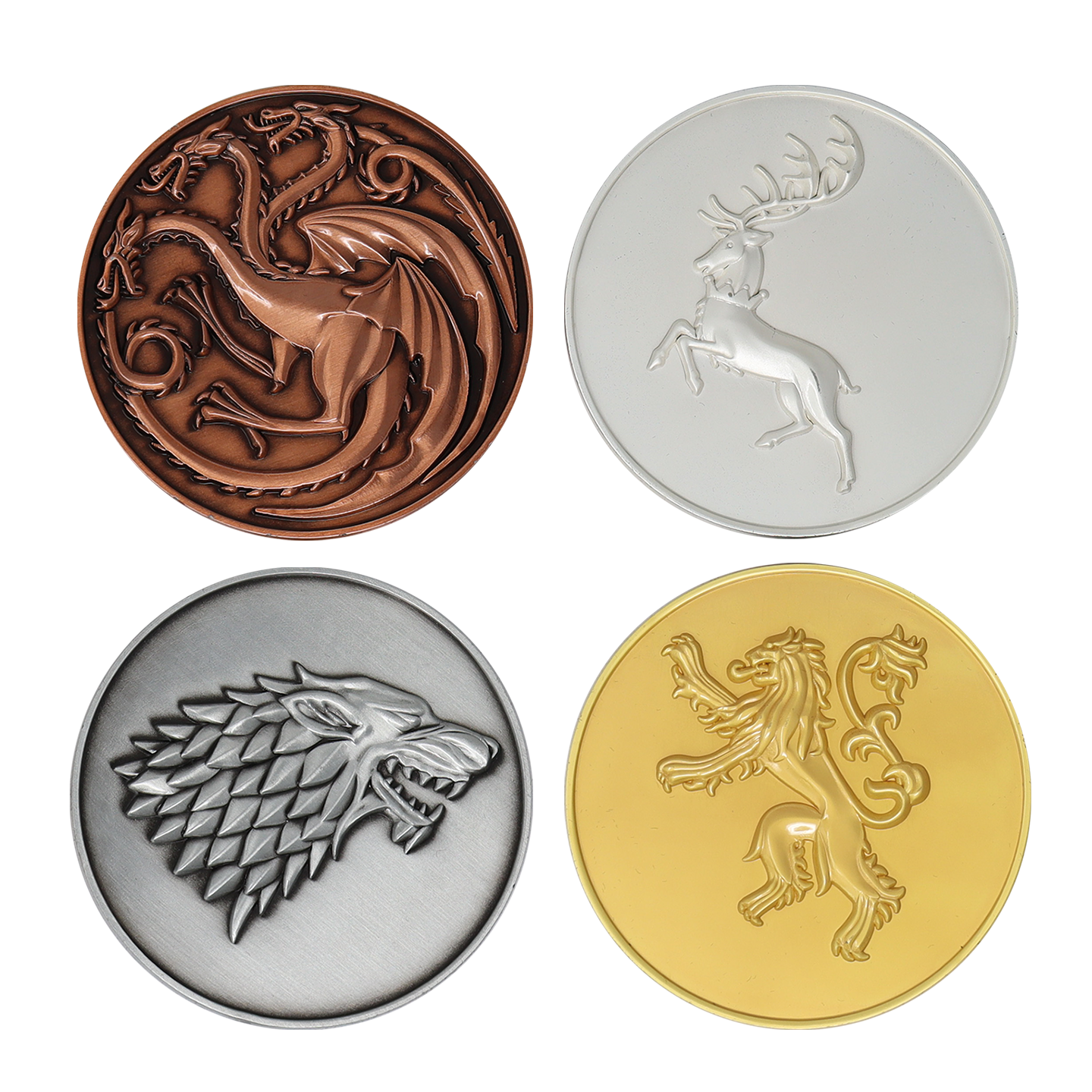 Game of Thrones Limited Edition Sigil Medallion Collection v:3162266 Game of Thrones Limited Edition Sigil Medallion Collection v:3162266