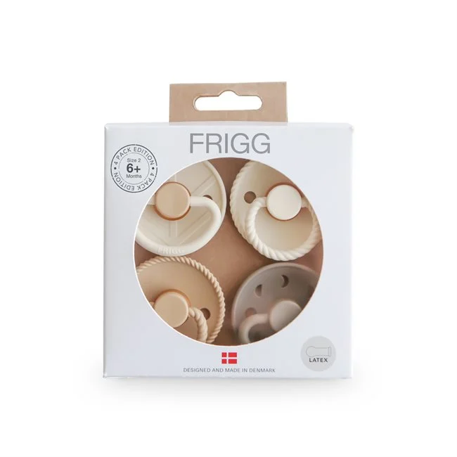 Frigg – FRIGG Crystal Sparkle Latex 4-Pack – Creme/Beige – Size 2 v:4625667 Frigg – FRIGG Crystal Sparkle Latex 4-Pack – Creme/Beige – Size 2 v:4625667