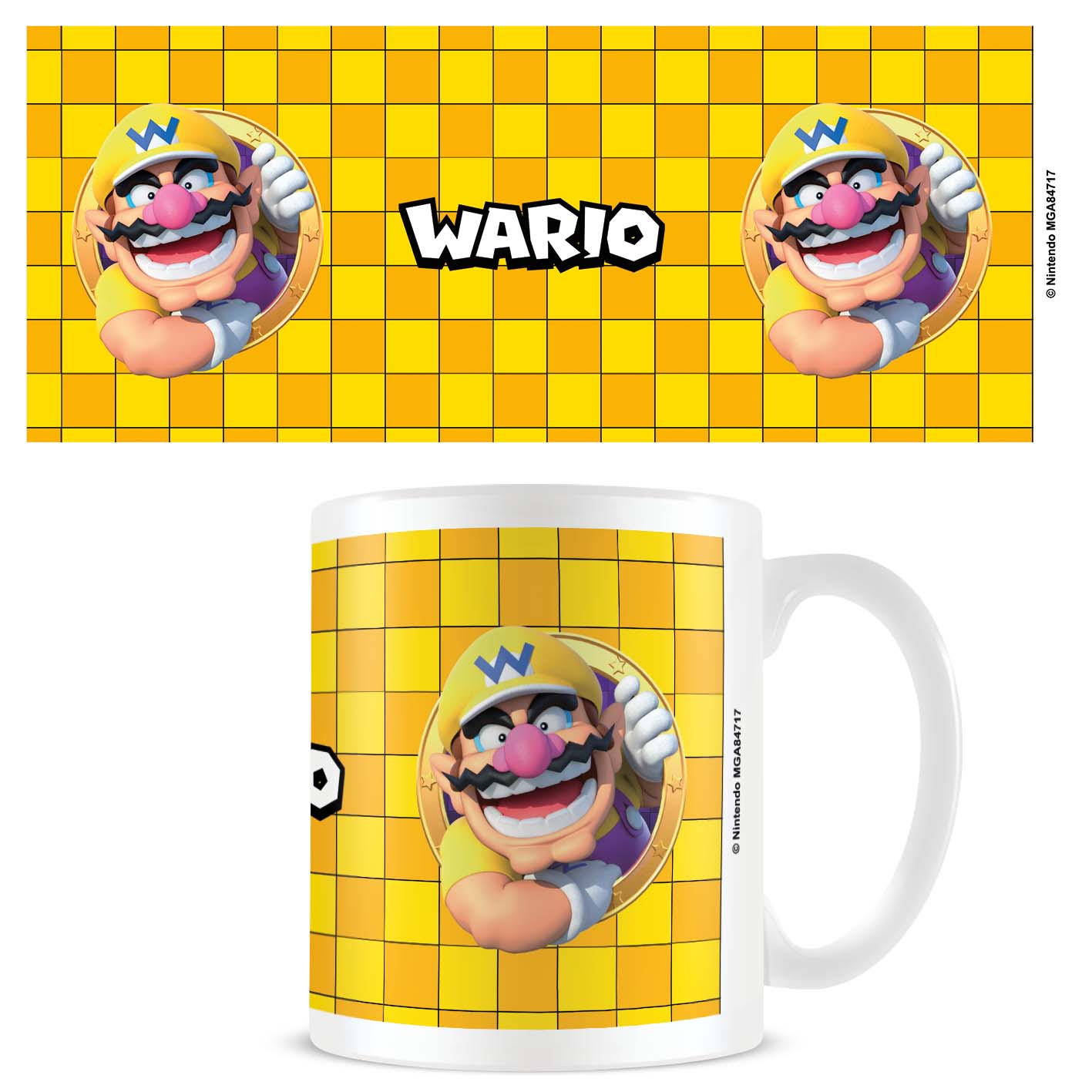 Pyramid International – Mug Super Mario Wario 3D Port – White v:1817014 Pyramid International – Mug Super Mario Wario 3D Port – White v:1817014