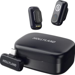 Hollyland – LARK A1 Duo med USB-C-mottaker og ladeetui – Gratis frakt v:1086050