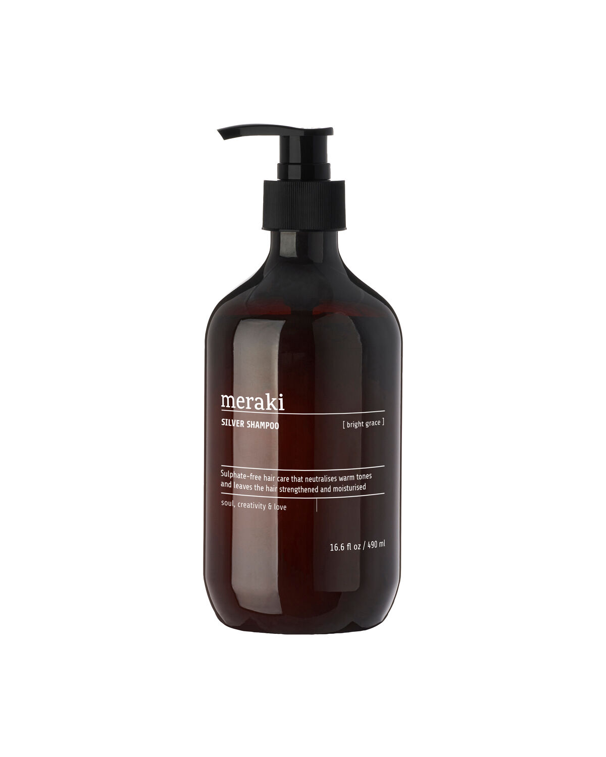- Silver Shampoo Bright Grace - Silver - 490 ml v:1654594