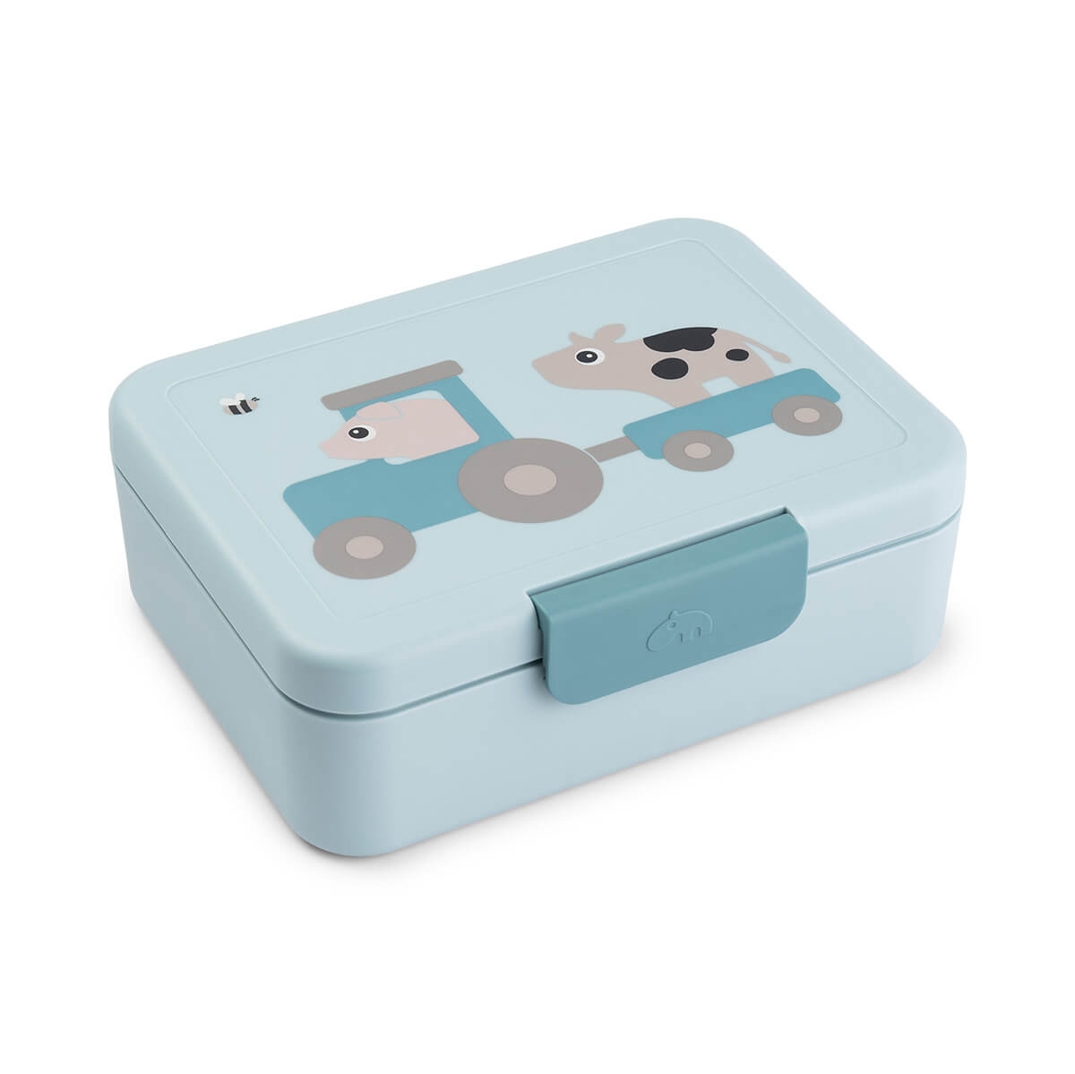 Done by Deer - Lunch box w/divider Tiny farm Blue (1256722) v:9314277