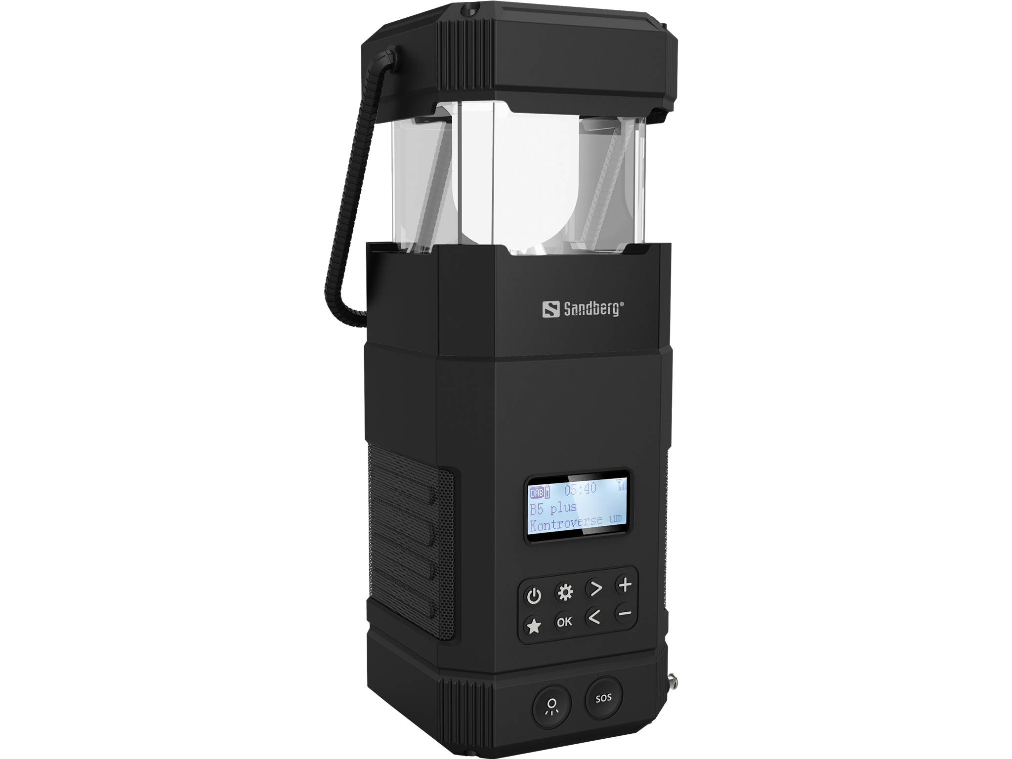 Sandberg - Survivor Lantern All-in-1 -10.000mAh - Gratis frakt v:9035386