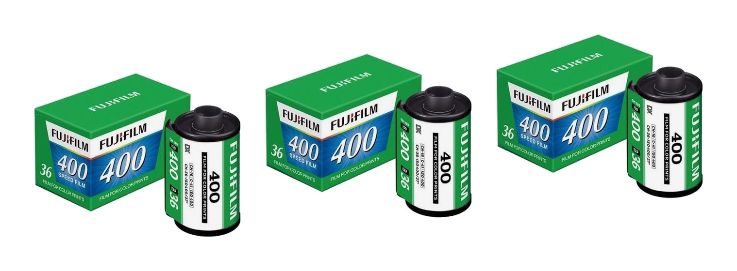 Fuji - Color Film 135 400 EC EU 36EX1 - Bundle - 3 Pack - Gratis frakt v:1004610