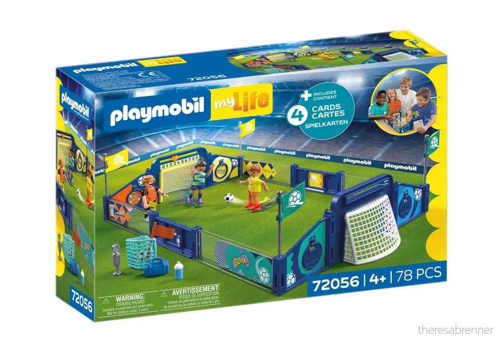 PLAYMOBIL - Soccer Arena (72056) - Gratis frakt v:8882194