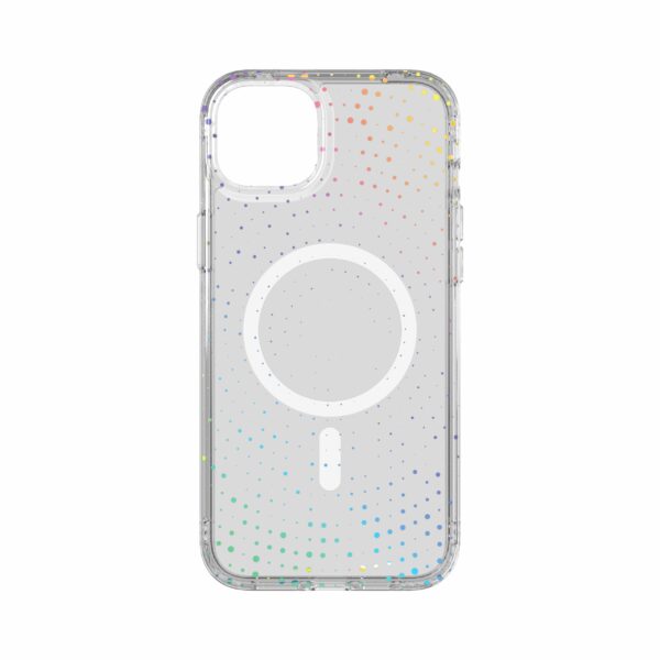 Tech21 - Evo Sparkle MagSafe Deksel – iPhone 14 Plus – Gjennomsiktig v:7626290