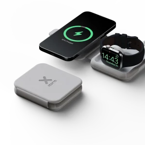 Xtorm – Foldable Wireless Travel Charger 2in1 – 15W – Gratis frakt v:4939333 Xtorm – Foldable Wireless Travel Charger 2in1 – 15W – Gratis frakt v:4939333