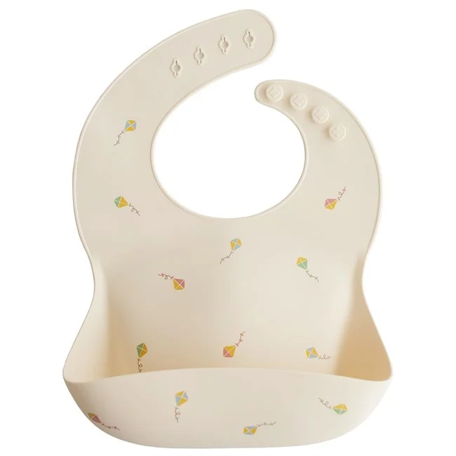 Mushie - Silicone Bib - Kites v:7704059