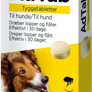 AdTab – Chewable tablets for dogs >22-45 kg – 900 mg v:4594110