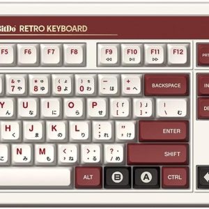 8BitDo – Retro 108 Mechanical Keyboard – Fami Edition – Gratis frakt v:9995488