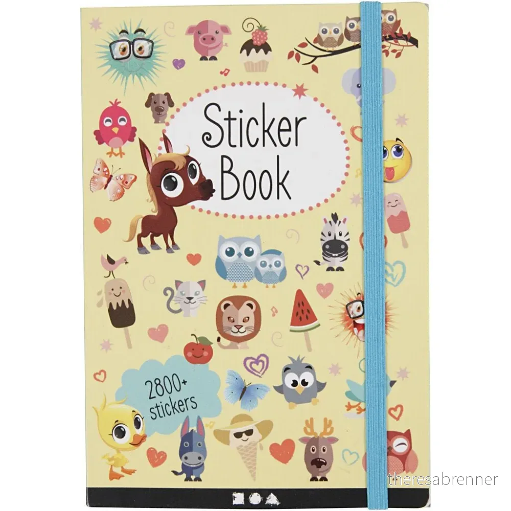 Creativ Company – Sticker Book with 2800+ stickers (27070) v:7324876