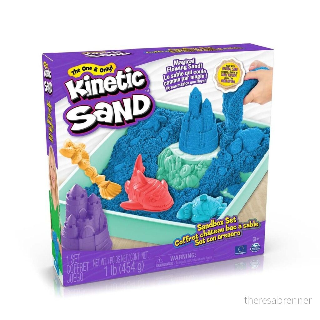 Kinetic Sand – Sandbox Set – Blue (6067478) v:9138449