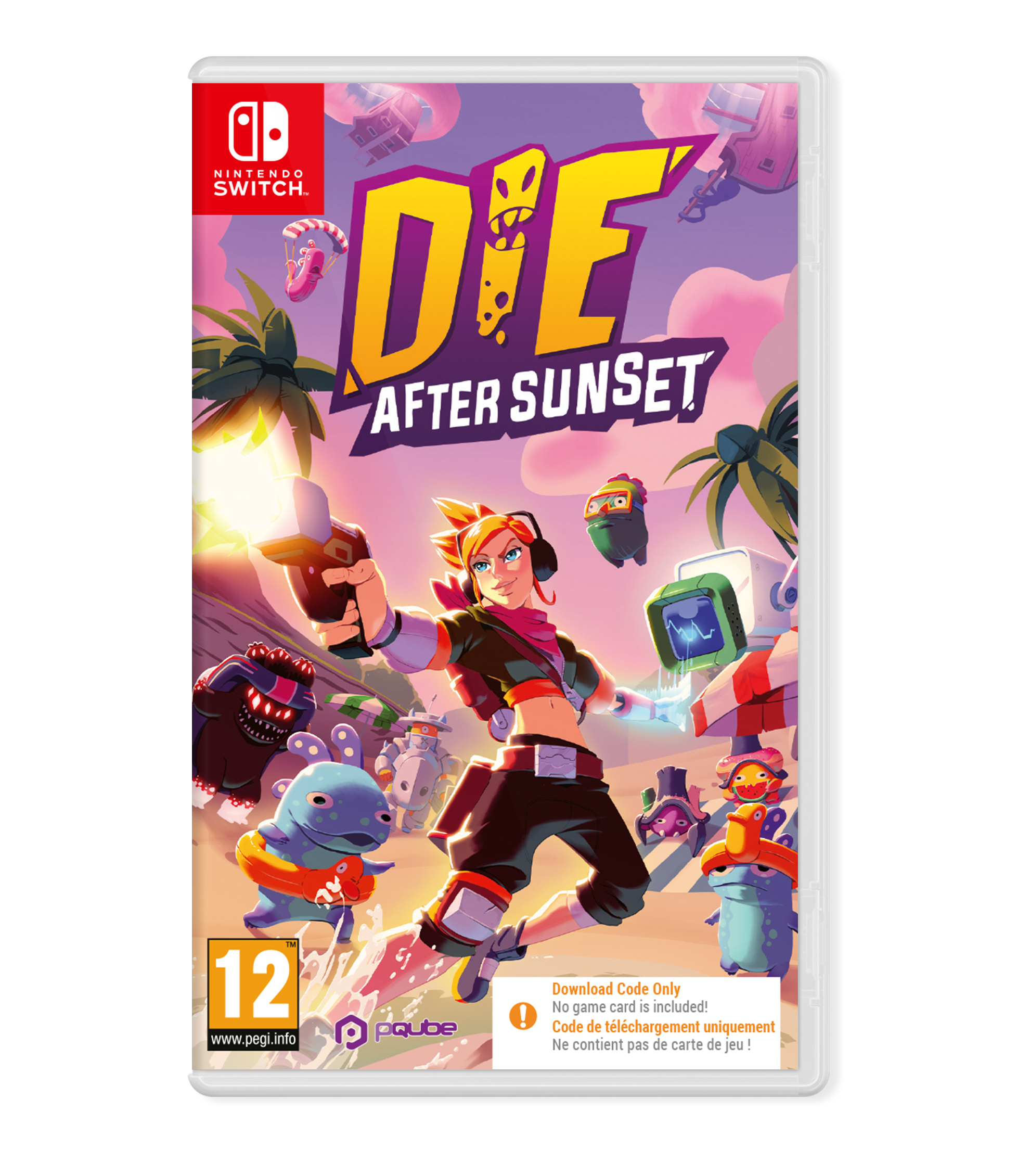 Die After Sunset (Code in a Box) - Nintendo Switch - Engelsk - Code in a Box v:4152025