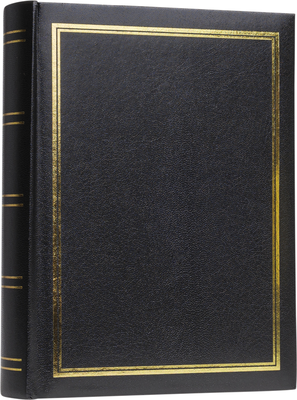Focus - Prestige Super 200 fotoalbum 10×15 cm - Plass til 200 bilder med memo-kort - Black v:3265666