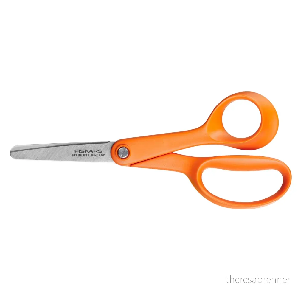 Fiskars – Classic Barnesaks, Høyre Hånd, Oransje v:2028692 Fiskars – Classic Barnesaks, Høyre Hånd, Oransje v:2028692