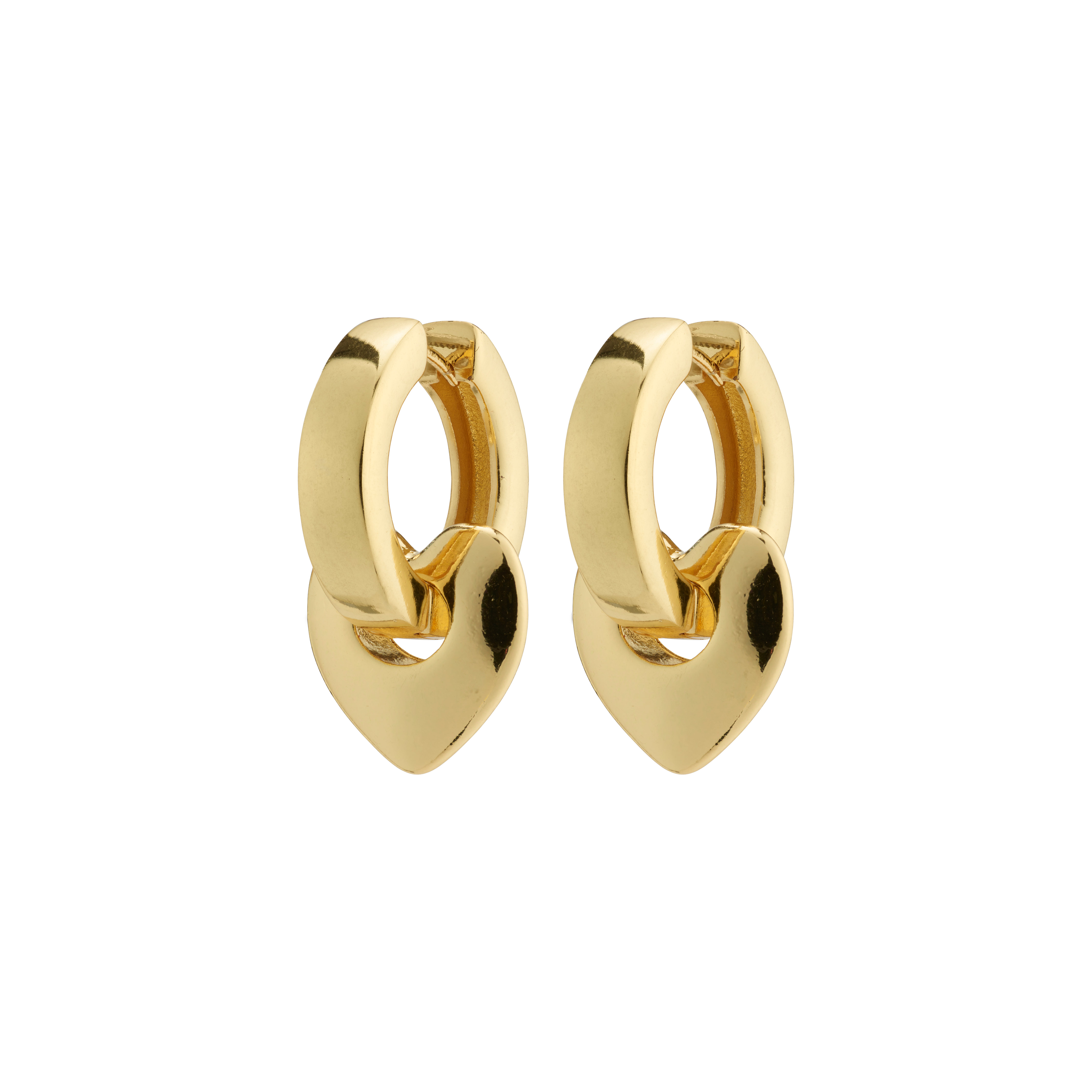 PILGRIM - IOKASTE Chunky Hoops - Gold Plated - 25 mm v:4354290