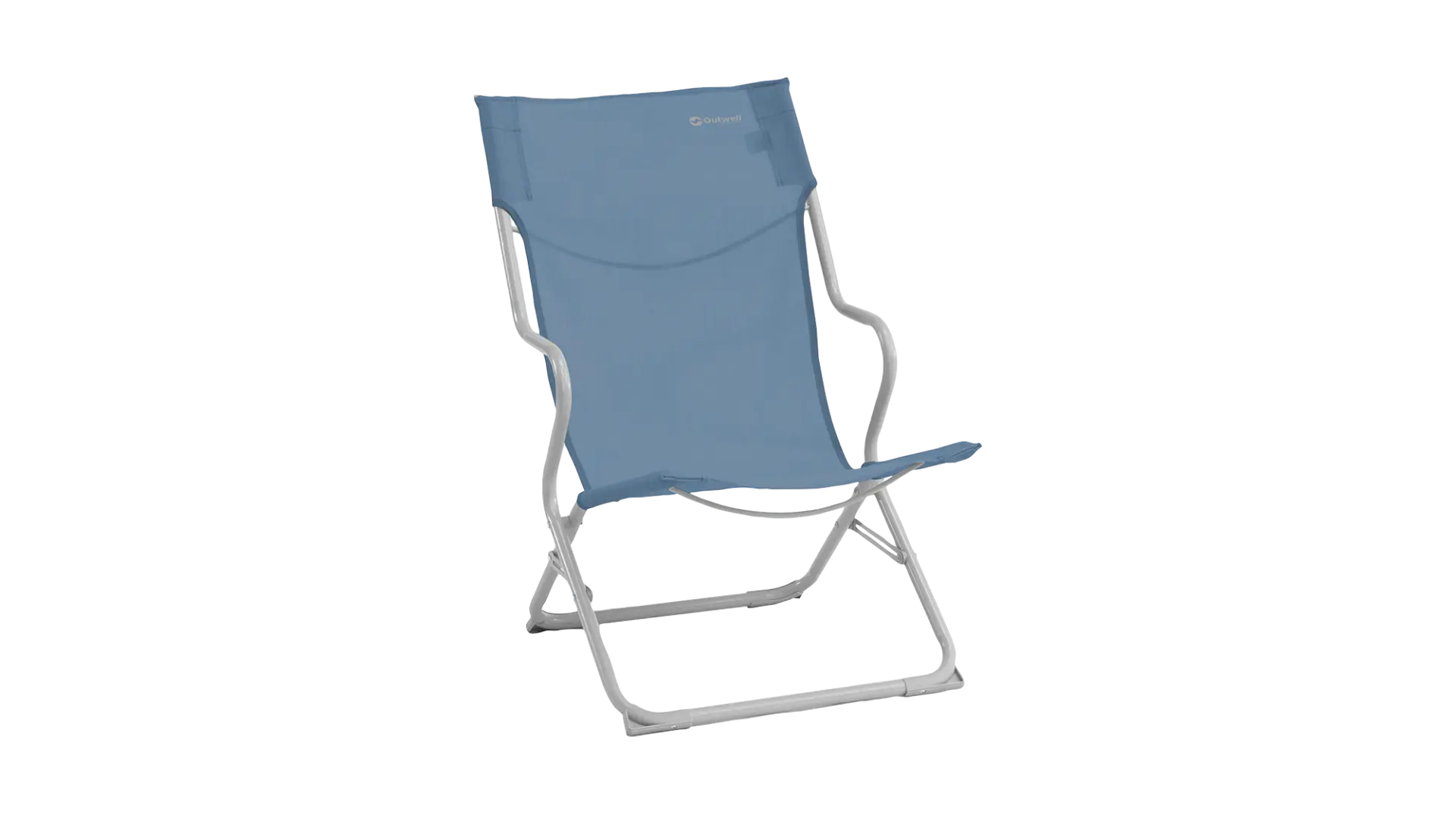 Outwell - Sauntons Lux Campingstol – Komfortabel og Justerbar Campingstol - Ocean Blue v:9921395