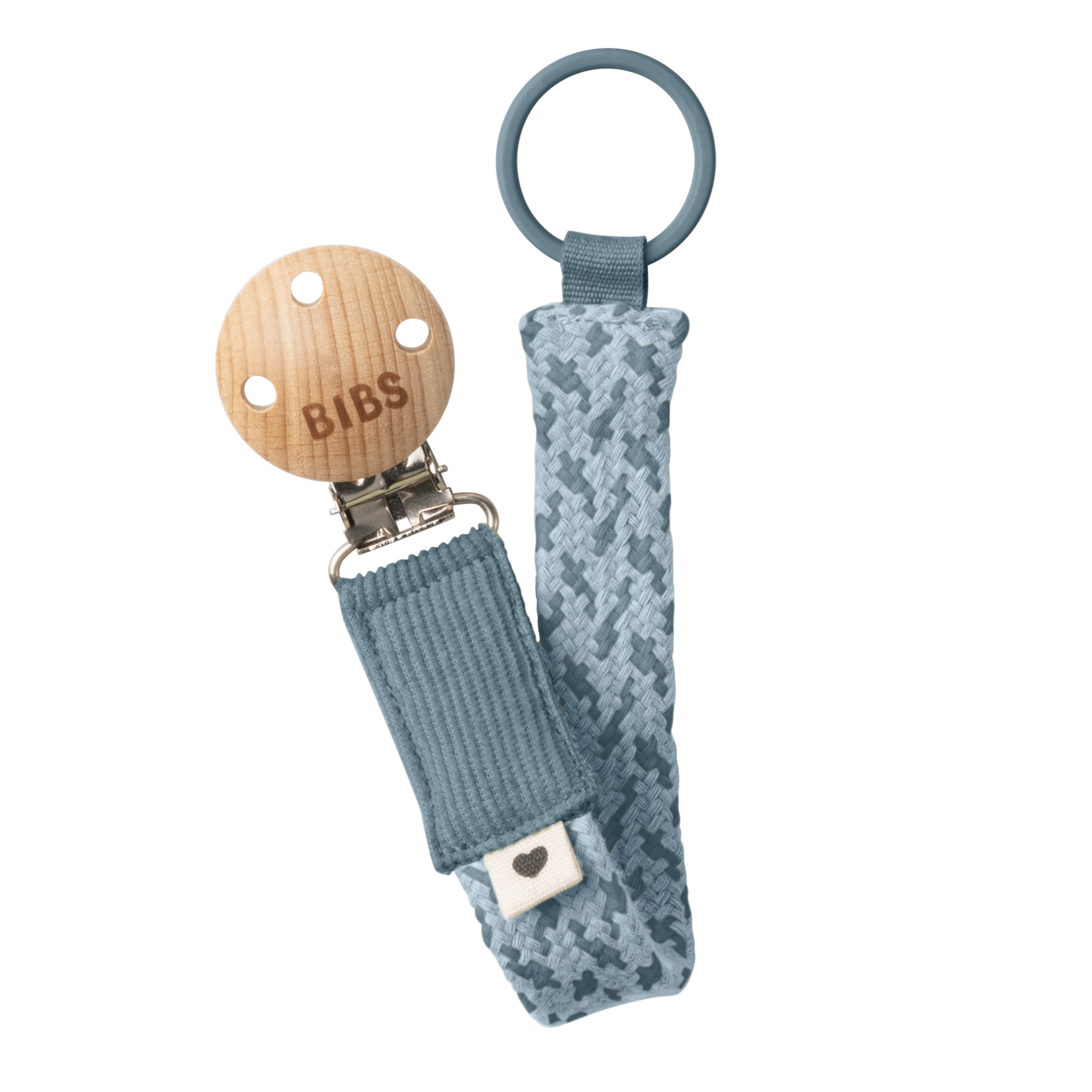 BIBS – Pacifier Clip Braided – Petrol/Baby Blue – Onesize v:5917808 BIBS – Pacifier Clip Braided – Petrol/Baby Blue – Onesize v:5917808