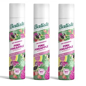 Batiste – 3 x Dry Shampoo Pink Pineapple 200 ml – 600 v:1164240 Batiste – 3 x Dry Shampoo Pink Pineapple 200 ml – 600 v:1164240