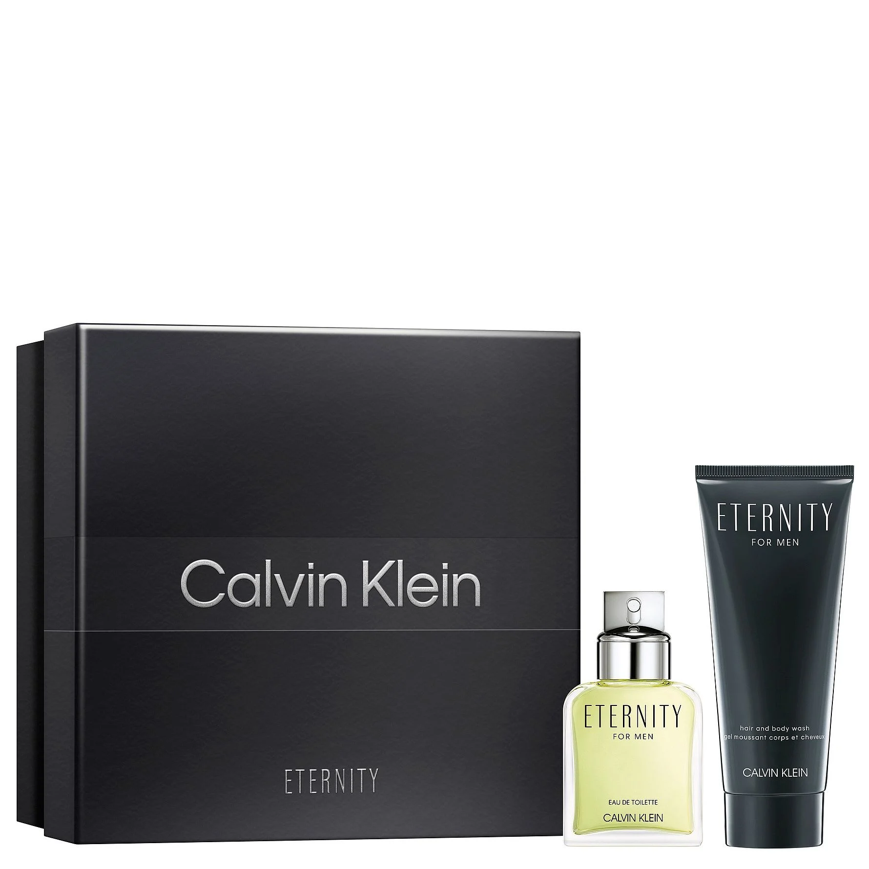 Calvin Klein – Gift Set Eternity for Men EdT 50 ml + Hair & Body Wash 100 ml – Gratis frakt v:2895130 Calvin Klein – Gift Set Eternity for Men EdT 50 ml + Hair & Body Wash 100 ml – Gratis frakt v:2895130