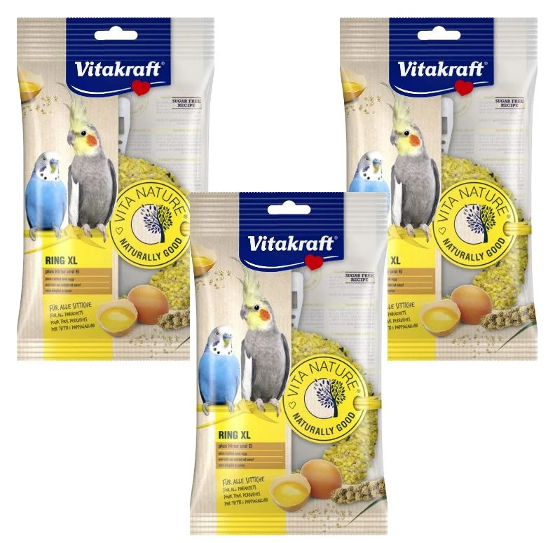 Vitakraft - Vita Nature® Ring XL for parakeets x 3 v:4520219
