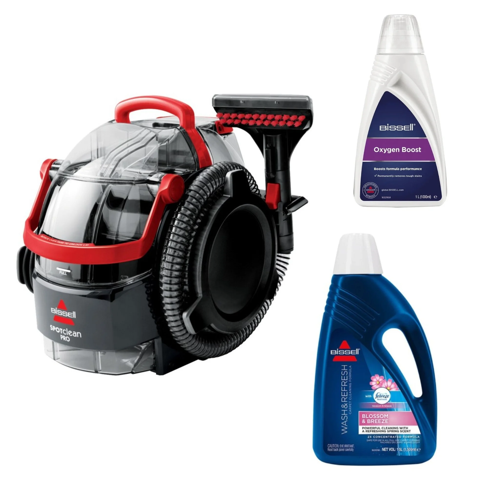 Bissell – Spot Clean Pro & Refresh Febreze – 1,5L & Oxygen Boost 1L – Bundle – Gratis frakt v:7258228 Bissell – Spot Clean Pro & Refresh Febreze – 1,5L & Oxygen Boost 1L – Bundle – Gratis frakt v:7258228