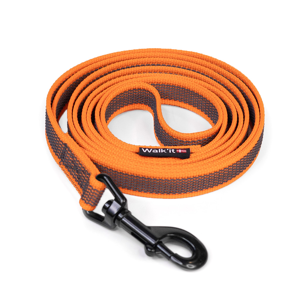 WalkFit – Anti-slip Tracking Leash with Handle – Orange – 20mmx5m v:1570875 WalkFit – Anti-slip Tracking Leash with Handle – Orange – 20mmx5m v:1570875