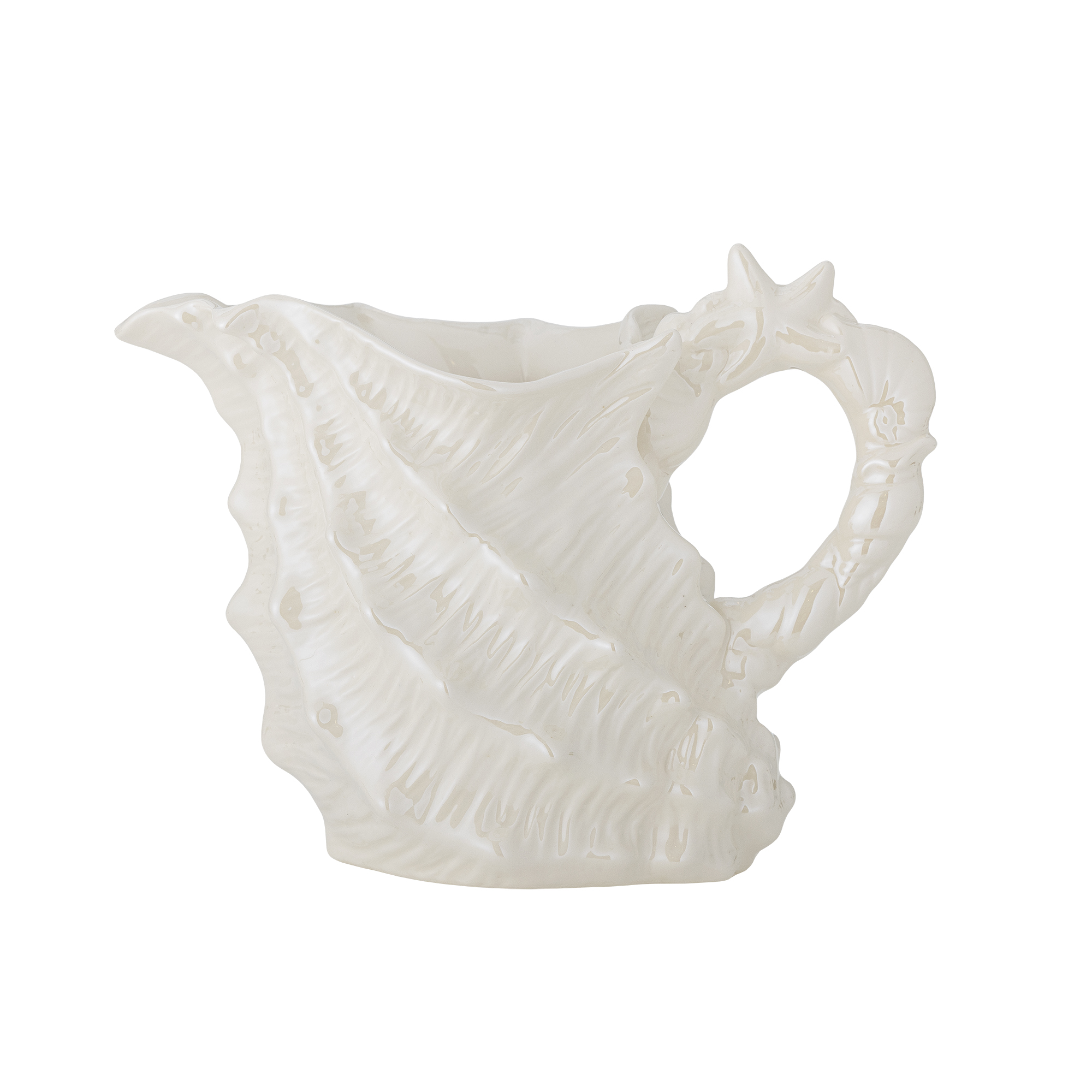 Bloomingville – Shellie Jug – White v:6917236 Bloomingville – Shellie Jug – White v:6917236