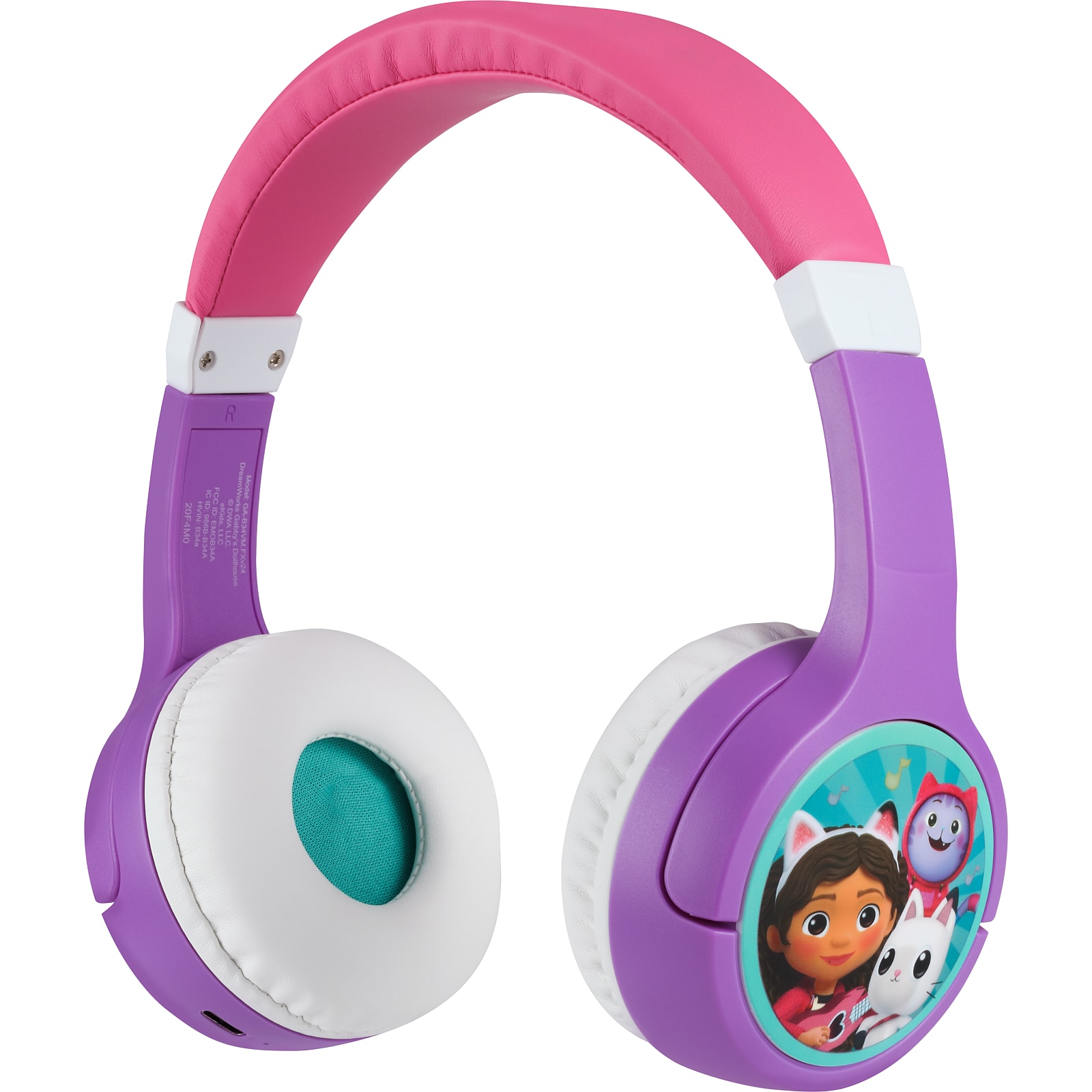 Ekids – Gabby's Dollhouse Wireless Bluetooth Headphones – Gabby's Dollhouse – Gratis frakt v:8661591 Ekids – Gabby's Dollhouse Wireless Bluetooth Headphones – Gabby's Dollhouse – Gratis frakt v:8661591