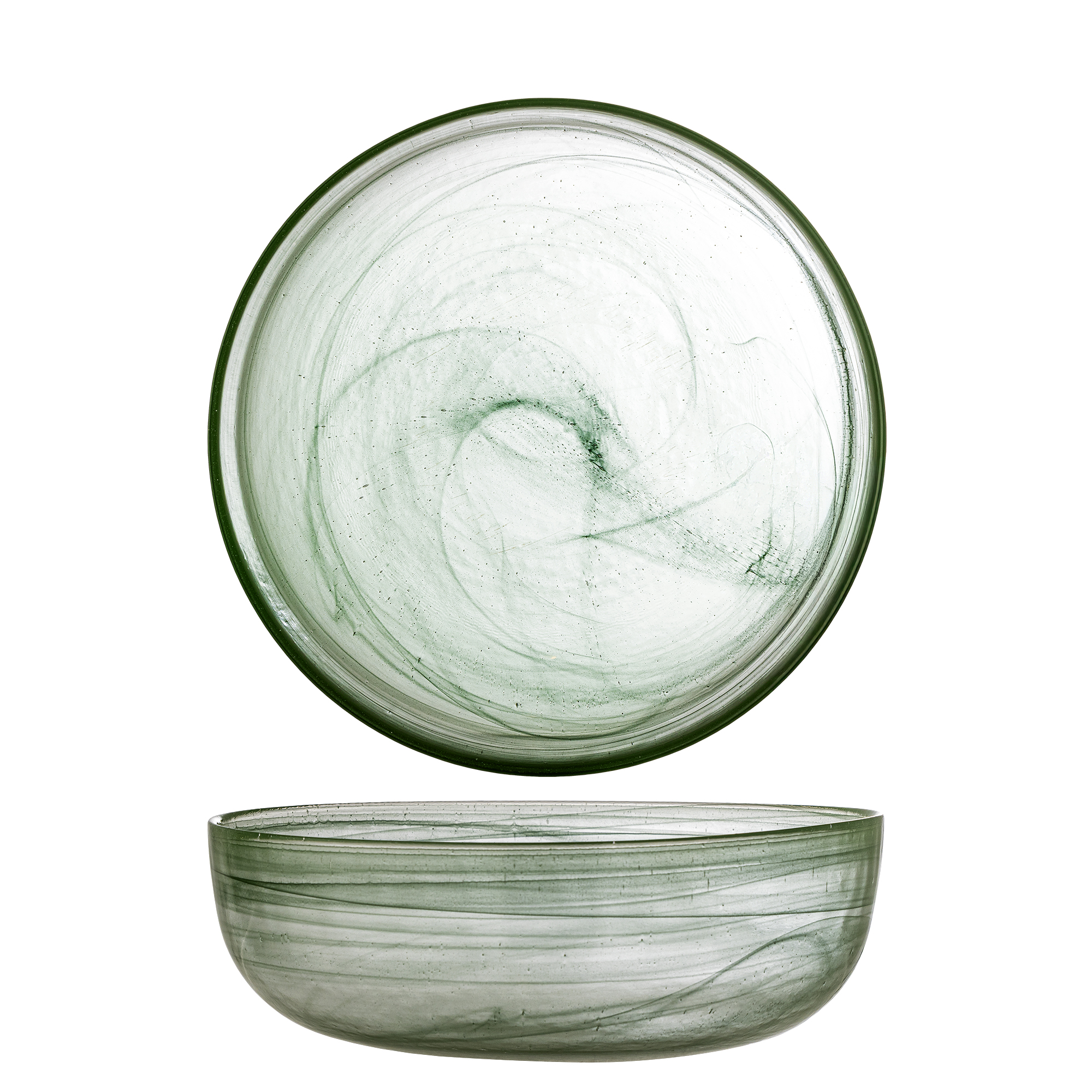 Bloomingville – Amelie Bowl – Green – Glass v:6144835 Bloomingville – Amelie Bowl – Green – Glass v:6144835