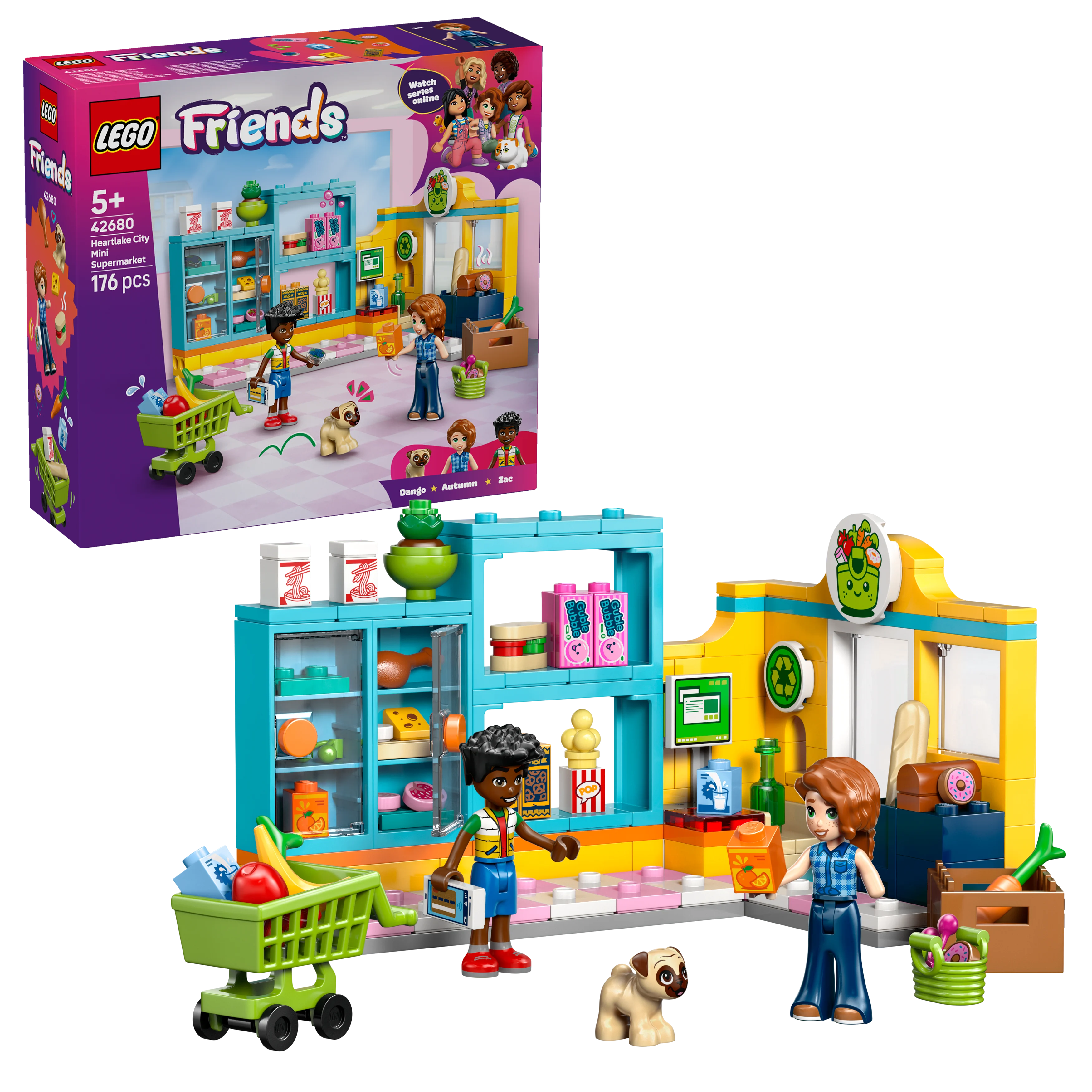 LEGO - Friends - Heartlake Citys matbutikk (42680) v:2508687